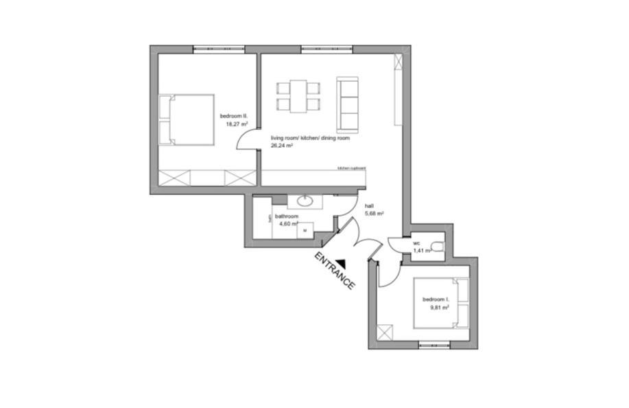 N16 Deluxe Apartment ブダペスト エクステリア 写真